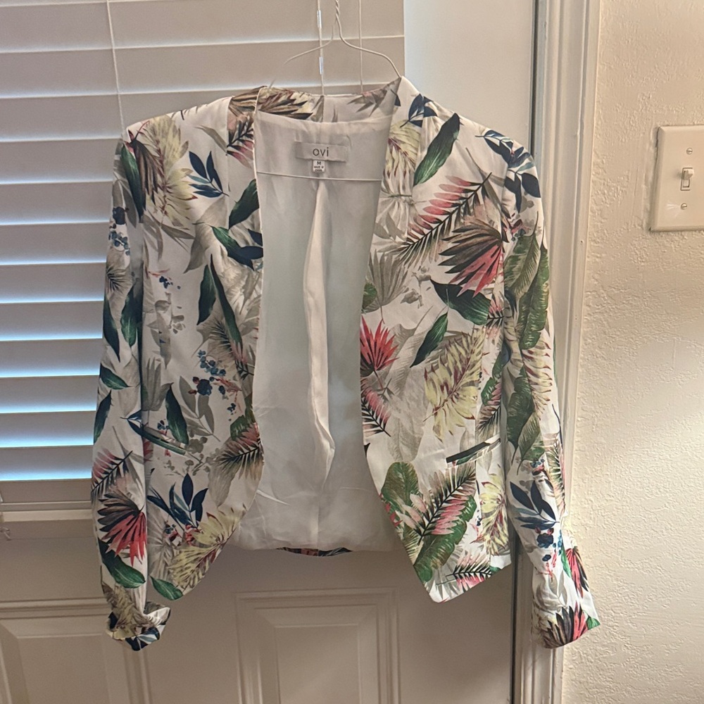 Ovi Multicolor Tropical Blazer